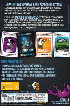 Imploding Kittens - Expansão Exploding Kittens - comprar online
