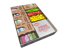 Organizador MDF para Food Chain Magnate - Nacional (encomenda) - Caixinha Boardgames