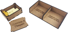 Organizador para Forum Trajanum (encomenda) - Caixinha Boardgames