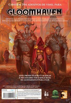 Gloomhaven: Adesivos Removíveis (pré-venda) - comprar online