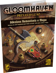 Gloomhaven: Presas do Leão: Adesivos Removíveis