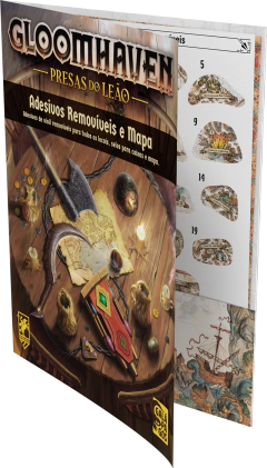 Gloomhaven: Presas do Leão: Adesivos Removíveis na internet