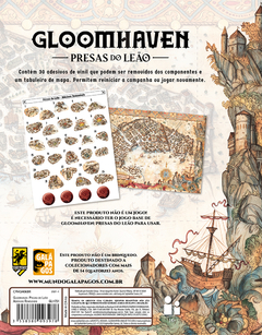 Gloomhaven: Presas do Leão: Adesivos Removíveis - comprar online