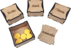 Organizador para Grand Austria Hotel (encomenda) - Caixinha Boardgames
