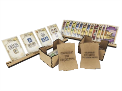 Organizador para Great Western Trail 1a Edição (encomenda) - Caixinha Boardgames