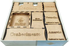 Organizador MDF para Hippocrates (encomenda) - Caixinha Boardgames