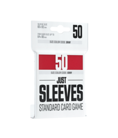 Sleeve Just Sleeves Padrão Vermelho 63,5 x 88 mm - 50 unidades - comprar online