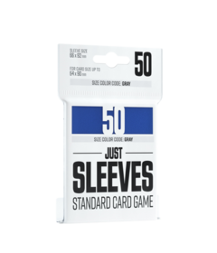 Sleeve Just Sleeves Padrão Azul 63,5 x 88 mm - 50 unidades - comprar online