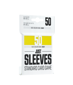 Sleeve Just Sleeves Padrão Amarelo 63,5 x 88 mm - 50 unidades - comprar online