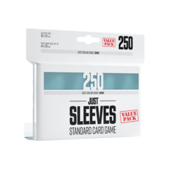 Sleeve Just Sleeves Value Pack Clear Padrão 63,5 x 88 mm - 250 unidades