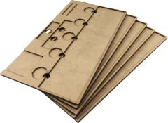 Kit Dashboard para Mage Knight - COM CASE (encomenda) - loja online