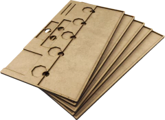 Kit Dashboard para Mage Knight - COM CASE (encomenda) - loja online