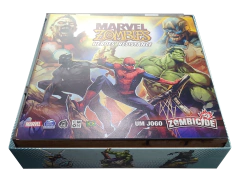 Organizador para Zombicide Marvel Zombies: Heroes Resistance - Caixinha Boardgames