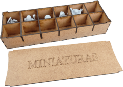 Organizador para Masmorra: Dungeons of Arcadia (encomenda) - Caixinha Boardgames