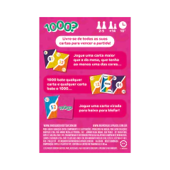 1000? - Jogo de Cartas - comprar online