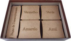 Organizador para Newton (encomenda) - Caixinha Boardgames