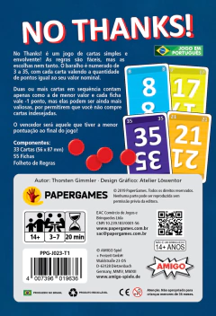 No Thanks! na internet