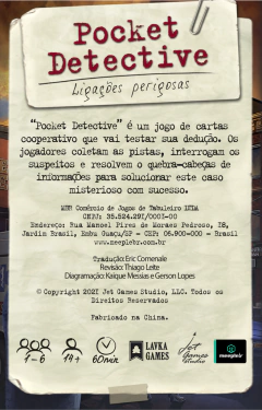 Pocket Detective - Caixinha Boardgames