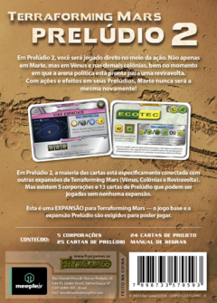 Prelúdio 2 - Expansão Terraforming Mars - comprar online
