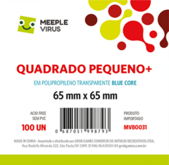 Sleeve Blue Core Quadrado Pequeno+ 65 x 65 mm - 100 unidades - comprar online