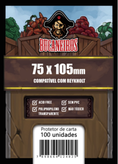 Sleeve Bucaneiros 75 x 105 mm para Reykholt - 100 unidades
