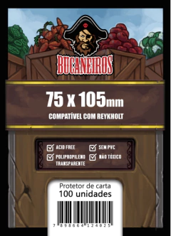 Sleeve Bucaneiros 75 x 105 mm para Reykholt Watergate - 100 unidades
