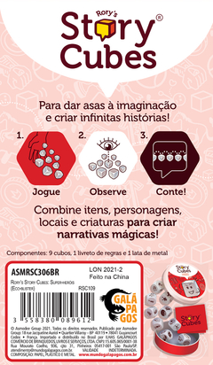 Rory Story Cubes: Super-heróis - comprar online