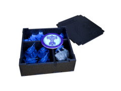 Organizador XPS para Scythe + Expansões + Board Band (elástico) - Caixinha Boardgames