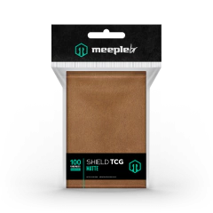 Sleeve Shield MeepleBR TCG Matte 66 x 91 mm - 100 unidades - comprar online