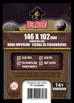 Sleeve Bucaneiros 102 x 146 mm Duna Imperium - 15 unidades