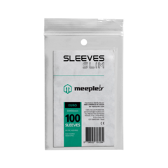 Sleeve Meeple BR Slim Euro 59 x 92 mm - 100 unidades