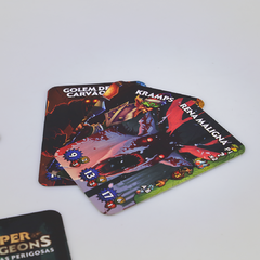 Masmorras Perigosas - Expansão Paper Dungeons - Caixinha Boardgames