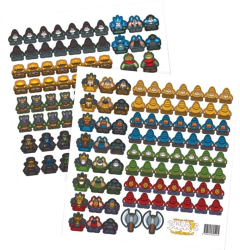 Meeple Stickers Dwar7s