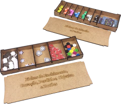 Organizador para Stuffed Fables (encomenda) - Caixinha Boardgames