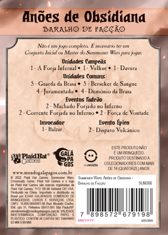 Summoner Wars: Anões de Obsidiana - Baralho de Facção - comprar online