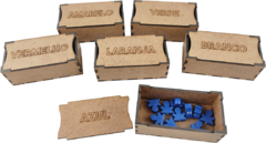 Organizador para Survive: Fuga de Atlântida (encomenda) - Caixinha Boardgames
