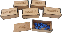 Organizador para Survive: Fuga de Atlântida (encomenda) - Caixinha Boardgames