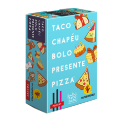 Taco Chapéu Bolo Presente Pizza