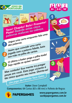 Taco Chapéu Bolo Presente Pizza - comprar online