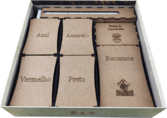 Organizador para Teotihuacan + Expansão Late Classic (encomenda) - Caixinha Boardgames