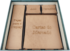 Organizador para The Quest for El Dorado (encomenda) - Caixinha Boardgames