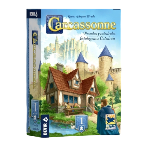 Estalagens e Catedrais - Expansão 1 Carcassonne - comprar online