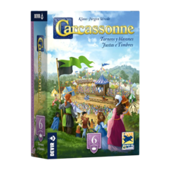Justas e Timbres - Expansão 6 Carcassonne (pré-venda) - comprar online