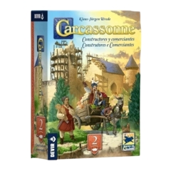 Construtores e Comerciantes - Expansão 2 Carcassonne (pré-venda) - comprar online