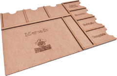Kit Dashboard para Tokaido com CASE - 5 unidades - Caixinha Boardgames