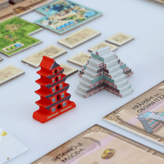 World Wonders + Moedas de Metal + Cristo Redentor - Caixinha Boardgames
