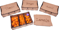 Organizador MDF para Troyes + Expansão