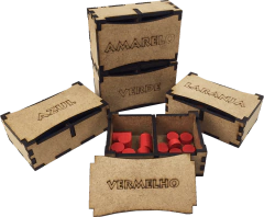 Organizador para Tzolk'in (encomenda) - Caixinha Boardgames