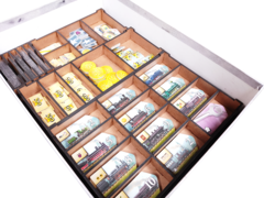 Organizador para Ultimate Railroads - Caixinha Boardgames