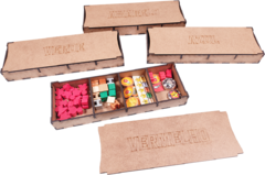 Organizador para Ultimate Railroads - Caixinha Boardgames